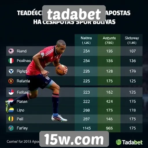 Tendências de apostas no Tadabet