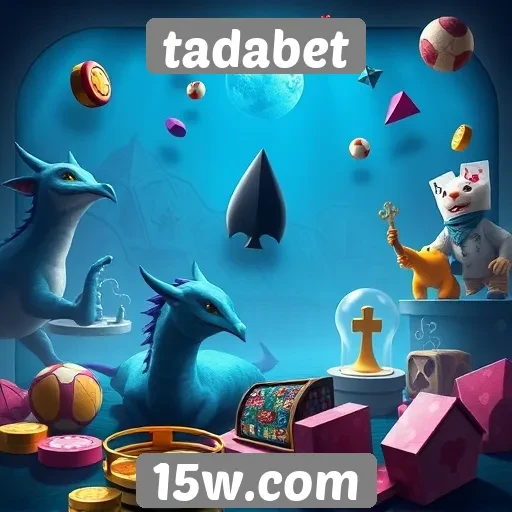 Diversidade de jogos oferecidos pelo tadabet